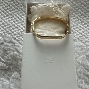 Jenny Bird Gold Square Bangle